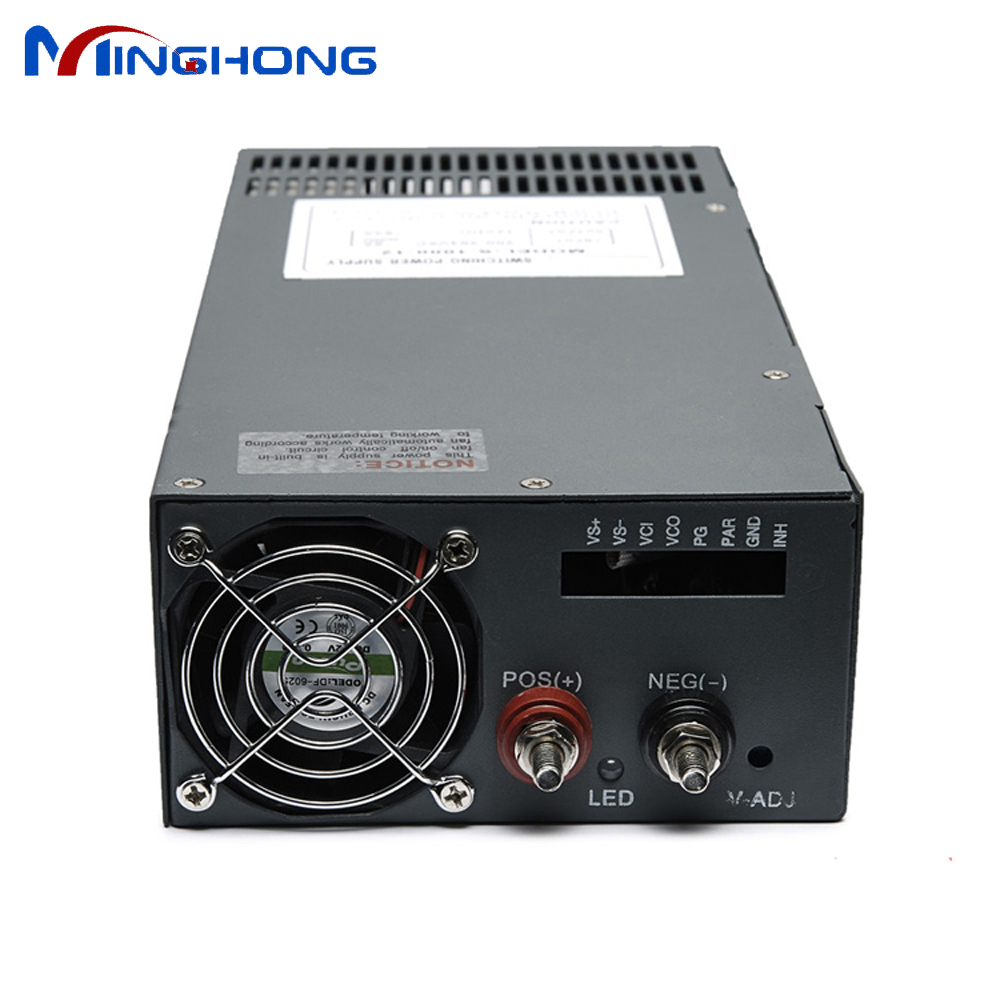 Harga Pabrik 220VAC Hingga 48VDC 32A Psu Transformer, 1500W 48V Mode Sakelar Catu Daya dengan Garansi 2 Tahun