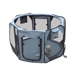 New Fashion Foldable Portable Exercise Outdoor Camping Puppy Dog Playpen Pet Dog Fence