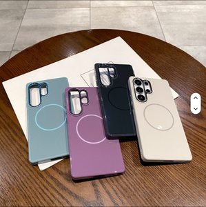 Funda magnética de moda para teléfono móvil para Samsung S25, funda protectora trasera ultrafina a prueba de golpes con carga ultra inalámbrica - Product Image 1