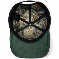 Gorra de Béisbol Bordada en 3D Personalizada Vintage OEM OED con Diseño de Pin Metálico, Visera Curva de Gamuza de Algodón, Gorra Urbana Premium Unisex