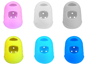 Protezioni per Dita <span class=keywords><strong>in</strong></span> <span class=keywords><strong>Silicone</strong></span> Resistente al Calore Personalizzate, Copri-Dita per Suonare la Chitarra - Product Image 2