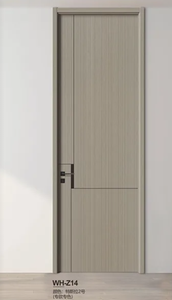 Puerta interior de madera con diseño ergonómico y manija, éxito de ventas, para el hogar - Product Image 4