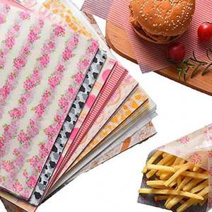 Papel Kraft de Doble Cara Antigrasa de Grado Alimenticio, Embalaje Ecológico con Impresión de Logotipo Personalizado para Panadería, Pan, Donuts y Galletas - Product Image 1