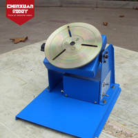 Table rotative de soudage à vitesse variable portable, positionneur à commande au pied pour opération de soudage circulaire automatique de mini-pièces
