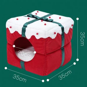 Tout nouveau lit de luxe pour <span class=keywords><strong>chien</strong></span> confortable canapé en peluche doux coulissant conçu pour les chiens et les chats - Product Image 2