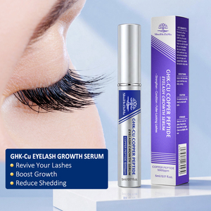 Sérum <span class=keywords><strong>de</strong></span> croissance des <span class=keywords><strong>cils</strong></span> au peptide GHK-Cu, marque privée, pour des <span class=keywords><strong>cils</strong></span> plus longs et plus épais, sérum végétalien pour une croissance rapide des <span class=keywords><strong>cils</strong></span> - Product Image 1