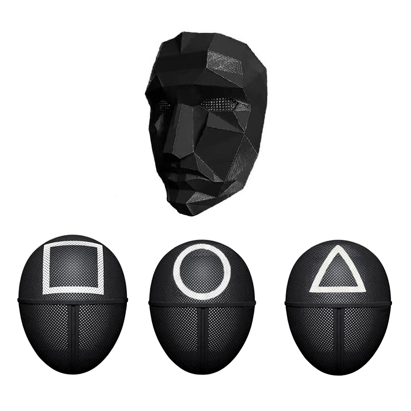 Halloween Party Costumes Cosplay Squid Game Red Jumpsuits Set