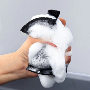 Produits de nettoyage de <span class=keywords><strong>cuisine</strong></span> Éponge élastique de surface en fil d'acier Hottes Pots et bols Éponge propre pour épurateur ménager Récureur - Product Image 2