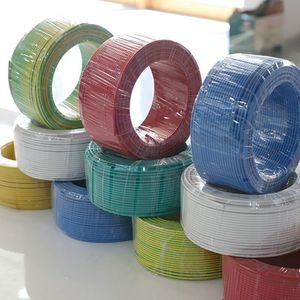 Cable Flexible de un Solo Núcleo BVR, Cobre Libre de Oxígeno, Retardante de Llama, para <span class=keywords><strong>Instalaciones</strong></span> Eléctricas <span class=keywords><strong>Industriales</strong></span> y Domésticas, 450/750V, ISO9001 - Product Image 1
