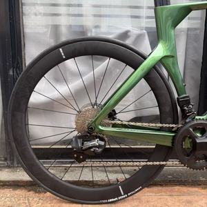 Bicicleta de Carretera de Carreras Kozo Oficial de 24 Velocidades, Ligera, de Fibra de Carbono, con Frenos de Disco Hidráulicos <span class=keywords><strong>Shimano</strong></span> UT 8020, Ruedas 700c - Product Image 5