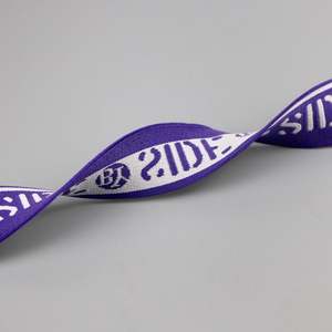 Low Price Y Type Open Side Nylon Custom Jacquard Underwear <b>Elastic</b> Band logo <b>Elastic</b> Waistband - Product Image 6