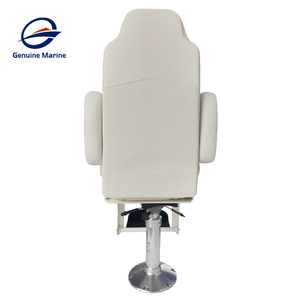 <span class=keywords><strong>Capitaine</strong></span> blanc marin <span class=keywords><strong>de</strong></span> luxe avec repose-main Base <span class=keywords><strong>de</strong></span> siège réglable en acier inoxydable Siège à suspension rabattable pour bateau <span class=keywords><strong>de</strong></span> yacht - Product Image 6