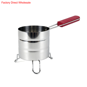 Support à charbon portable finition miroir avec poignée en bois isolée thermiquement, accessoires de chicha durables et écologiques - Product Image 3