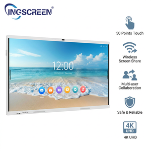 INGSCREEN 86 98 100 105 1 Android 15 กระดานไวท์บอร์ดดิจิทัลอัจฉริยะแบบอินเทอร์แอคทีฟ  กระดานไวท์บอร์ดอัจฉริยะแบบสัมผัส IS-65 - Product Image 1