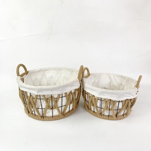 home storage & organization metal storage baskets