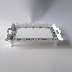 Reremise — plateau à <span class=keywords><strong>pied</strong></span> en céramique, nouvel arrivage 2022, plateau pour café angel - Product Image 2