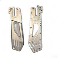 Pièces CNC en aluminium, bras oscillant usiné par fraisage, pièces métalliques personnalisées applicables aux motos et scooters électriques OEM ODM