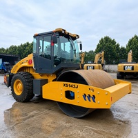 Fournisseur chinois de rouleaux compresseurs XS143J, prix du compresseur de sol de 14 tonnes avec moteur de 103 kW pour la construction de routes et de ponts