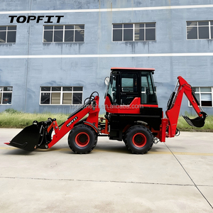 Promotion Usine : Chargeuse-pelleteuse de construction 4x4 WZ25-18 avec moteur diesel Yanmar et godet de 0,8 m³ - Product Image 1