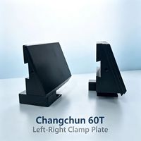 Plaque de mâchoire universelle 60T, bloc de serrage gauche-droite pour machine d'essai de matériaux Changchun