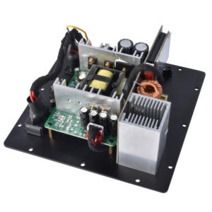 Amplificateur de plaque numérique en métal pour subwoofer 300W |   Amplificateur domestique avec module d'amplification de basses de classe D à faible bruit et panneau arrière - Product Image 2