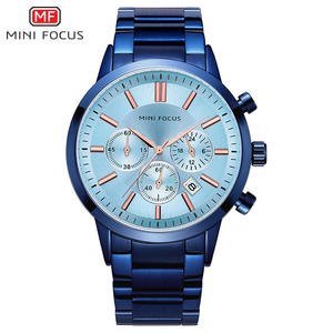 Nuevo MINI FOCUS 0188G Marca Reloj para hombre Reloj de estudiante de moda Fábrica Reloj de banda de acero resistente al agua luminoso genuino - Product Image 4