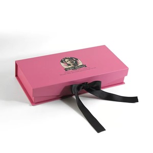 Custom Luxury Package Magnetic Black Satin Insert Perfume Box - Product Image 2