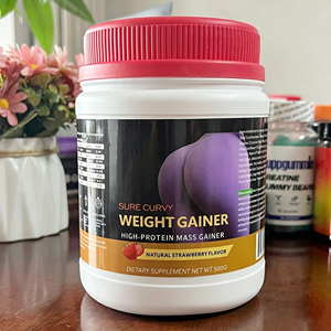 Poudre Protéinée <span class=keywords><strong>Super</strong></span> <span class=keywords><strong>Mass</strong></span> Gainer Saveur Vanille Gourmande Contient Isolat de Protéine de Lactosérum et Caséine - Product Image 1