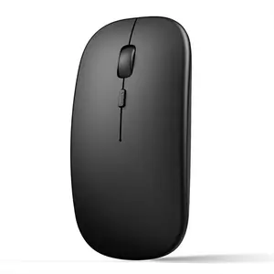 Беспроводная мышь, тонкая Бесшумная мышь, геймерская RGB перезаряжаемая Беспроводная компьютерная игровая мышь для ПК