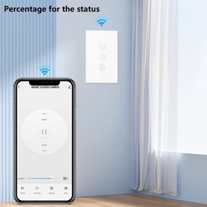 Tuya cuộc sống thông minh ứng dụng điều khiển từ xa wifi thông minh Rèm mù chuyển đổi tỷ lệ phần trăm chức năng cảm ứng nhạy cảm con lăn màn trập chuyển đổi - Product Image 2