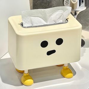 Boîtes à mouchoirs fantaisie et mignonnes en plastique pour hôtel et voiture, boîtes de rangement pour mouchoirs en papier, décoration unique, porte-serviettes pour table - Product Image 4