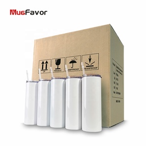 MugFavor - Vaso Térmico Sublimable <span class=keywords><strong>de</strong></span> 20 oz, Recto con Pajita, Acero Inoxidable, Vaso Delgado <span class=keywords><strong>de</strong></span> 20 oz, MSS20T-YG, Gran <span class=keywords><strong>Venta</strong></span>, Listo <span class=keywords><strong>para</strong></span> Enviar - Product Image 2