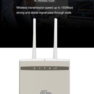 เราเตอร์ 4G LTE CPE ปลดล็อค รองรับซิมการ์ด  ไวไฟไร้สาย  ฮอตสปอตไวไฟ  เราเตอร์ 4G - Product Image 4