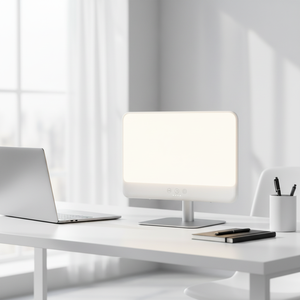 Lampada da Scrivania LED Portatile 10000 Lux Simula la Luce Solare Naturale Allevia lo Stress Uso Esterno e Alberghiero Lampada da Viaggio - Product Image 1