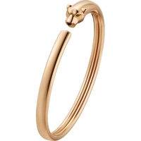 Bracelet en argent 925 CNC Tête de Léopard, design haut de gamme et tendance, serti de diamants en forme de guépard à double tête