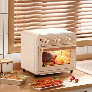 MUDIT 13l ev mutfak aletleri mekanik kontrol ucuz elektrikli Mini tost hava Friers fırın