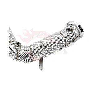 ท่อไอเสียสแตนเลสสตีล Vortex High Performance สำหรับ Mercedes Benz AMG S63 S63L W222 4.0T ท่อไอเสียรถยนต์แบบไหลสูง - Product Image 4