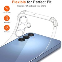 Coque Antichoc Transparente pour Samsung Galaxy S25 A55 A54 5G A15 A35 A25 A34 A14 A24 A33 A53 A13 A32 A73 A52 A51 A12 A16