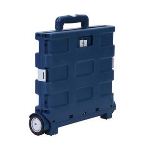 Chariot de shopping pliable, chariot de courses pliable avec roues, publicité - Product Image 3