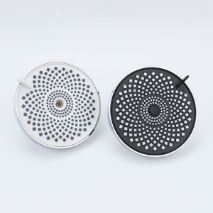 Pommeau de douche rond à jet supérieur, design résistant à l'eau, effet pluie pressurisé pour hôtel - Product Image 3