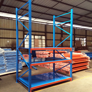 Rekken Garage Metalen Rekken Magazijn Opslag <span class=keywords><strong>Display</strong></span> Rack Supermarkt Planken Stapelen Rekken Corrosie Bescherming Koudgewalst - Product Image 3