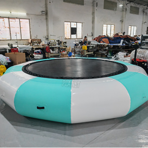 Trampolín Inflable Flotante Divertido, Trampolín Acuático Inflable <span class=keywords><strong>para</strong></span> Niños y Adultos - Product Image 2