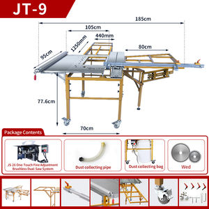 <span class=keywords><strong>JT</strong></span>-6B <span class=keywords><strong>JT</strong></span>-<span class=keywords><strong>7B</strong></span> <span class=keywords><strong>JT</strong></span>-9B <span class=keywords><strong>JT</strong></span>-11B multifonction Machine de travail du bois coupe bois scie à table bois Machine pour le travail du bois - Product Image 4