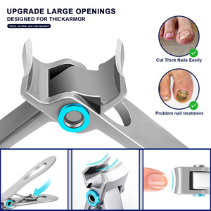 Nouveau kit de pédicure en acier inoxydable 7 pièces, coupe-ongles pour ongles incarnés, coupe-ongles rotatif à 360°, vente en gros - Product Image 5