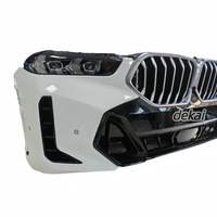 Parachoques de Coche en Oferta, Apto para BMW X6 G06, Kit de Carrocería Original con Rejilla de Radiador, Faros Delanteros, Piezas Completas para Automóvil