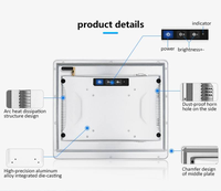 Panel PC Táctil Industrial de 10.4, 15, 17 y 19 Pulgadas con Bisel de 10 mm, Resistente al Agua IP65, Android para Computadora Todo en Uno LCD Minghongyu en Stock