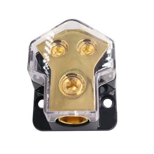 カーオーディオ用2ウェイ地上分配ブロック0/2/4ゲージ端子ブロック4/8/10ゲージアンプカーオーディオ配電ブロック - Product Image 6