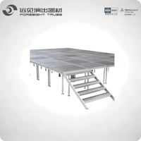 Foresight vend une table de DJ pliable en alliage d'aluminium de haute qualité avec hauteur réglable et capacité de charge lourde