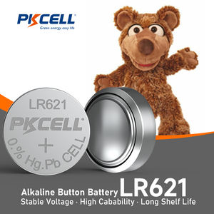 PKCELL 1,5 Вольт Ag6 Ag1 Lr621 <span class=keywords><strong>Ag13</strong></span> Lr 44 Lr44 1,5 v кнопочный Аккумулятор для наручных часов - Product Image 4