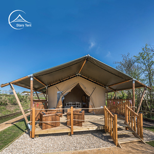 Tienda de Campaña de Lujo Impermeable para Resort, Estructura de Madera para Tienda de Campaña de Safari en el Desierto - Product Image 4